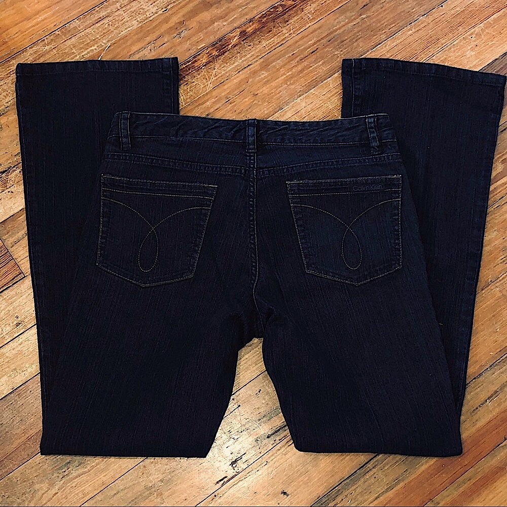 Calvin Klein Jeans Flare Black Size 6